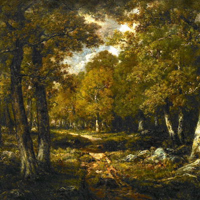 Camille Corot Souvenir de Mortefontaine
