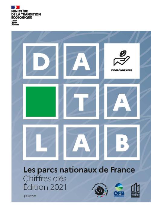 Datalab "Les parcs nationaux de France en chiffres clés", édition 2021