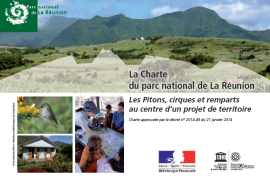 Couverture de la charte du Parc national de La Réunion