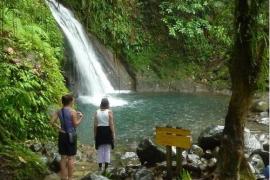 La cascade aux écrevisses © Parc national de la Guadeloupe