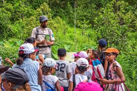 Education à l'environnement - Parc national de La Réunion © Jean-François Bègue