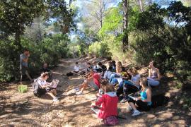 Sortie terrain - Parc national de Port-Cros © Franck Alary