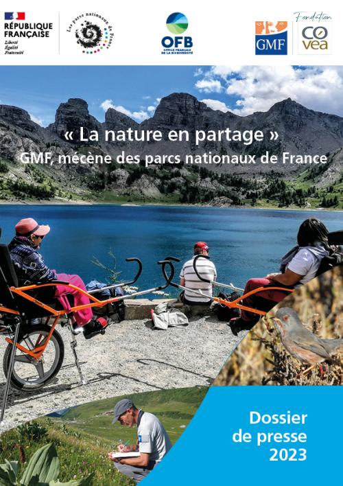 Couverture Dossier de presse La nature en partage © OFB