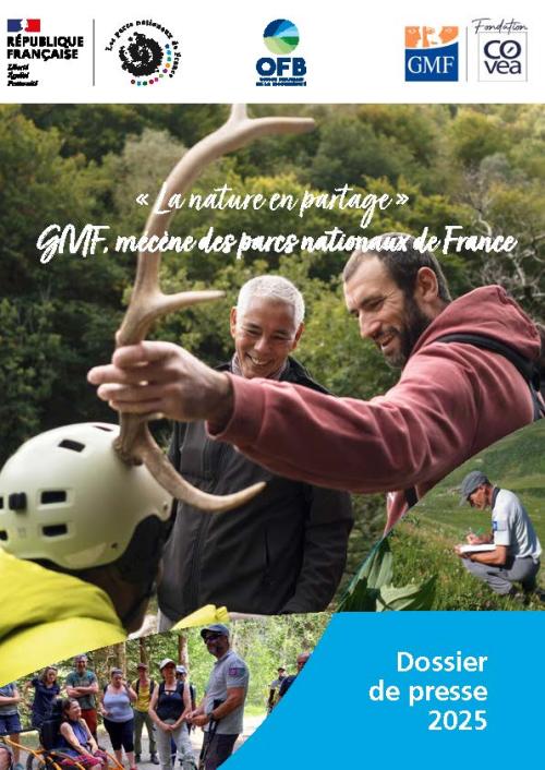 Couverture, dossier de presse La nature en partage, 2025
