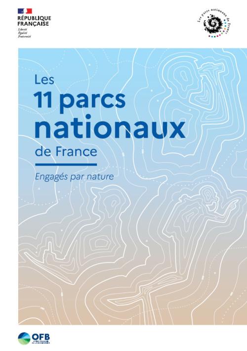 Couverture flyer "Les parcs nationaux : engagés par nature"