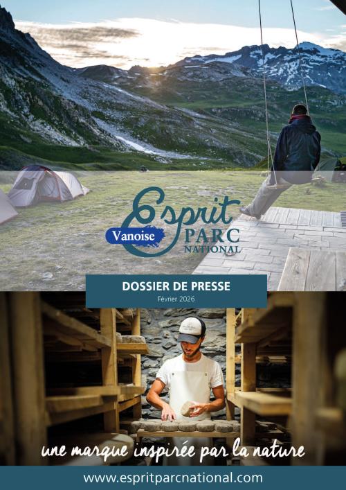 Couverte dossier de presse Esprit parc national - Vanoise, février 2026