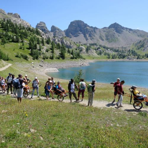 Lac d'Allos © ST Verdon-Parc national du Mercantour