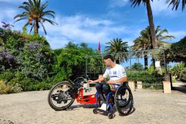 Florian Jouanny et handbike © Thomas Burel - OFB