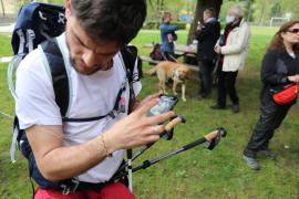 Asso Yvoir, présentation GPS Openway-Stevenson © Paul Moulin - Parc national des Cévennes