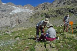 Sortie scientifique au Glacier blanc, Juillet 2019