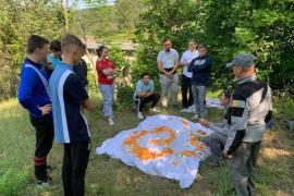 En Cévennes, inventaire de la biodiversité avec des lycéens et éco-délégués