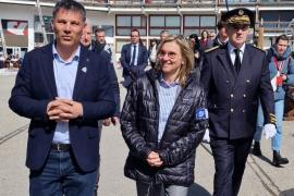 La Ministre à Bourg Saint-Maurice