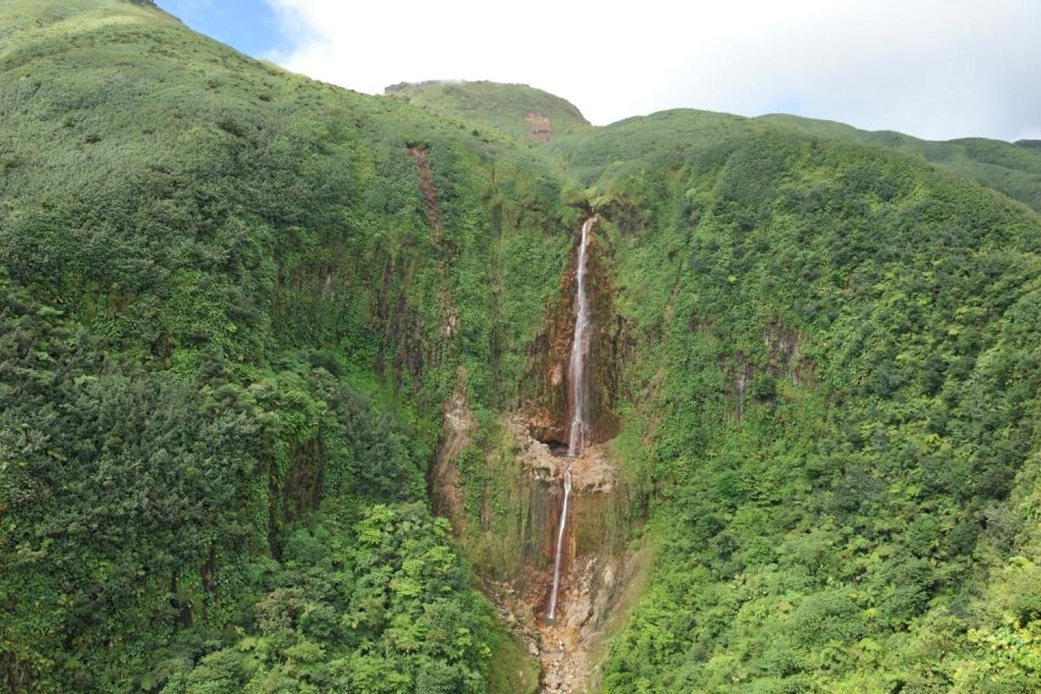 Chute du Carbet n°1 © Fabien Salles - Parc national de la Guadeloupe