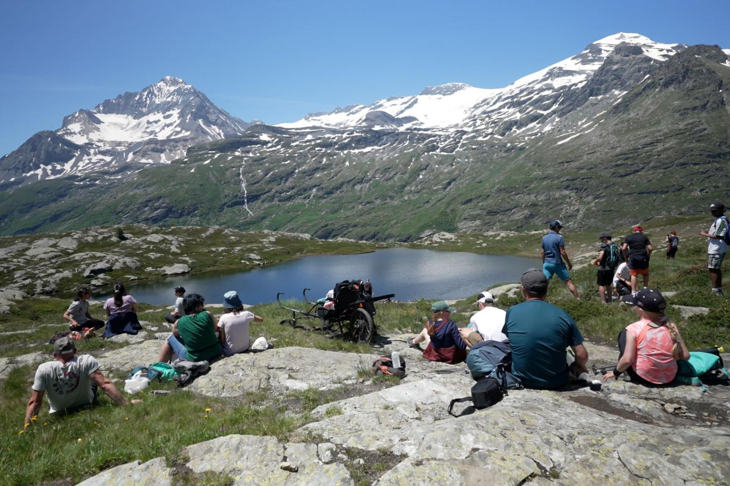 Sortie handicap au lac Blanc-juin 2023 © Dik Dak - OFB