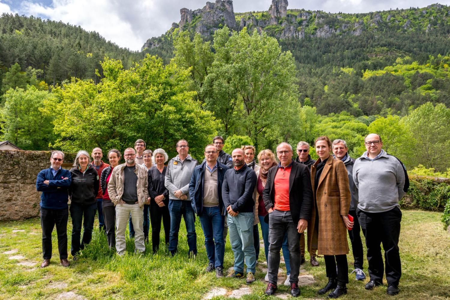 Le collectif des parcs nationaux réuni à Florac