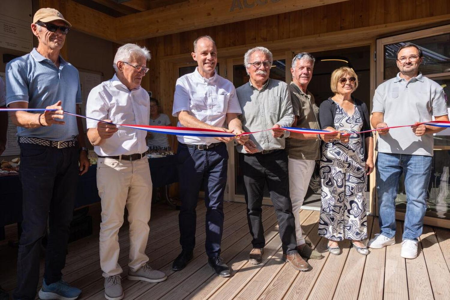 Inauguration de la base nature de l'Iscle © Olivier Sabatier - Parc national des Ecrins